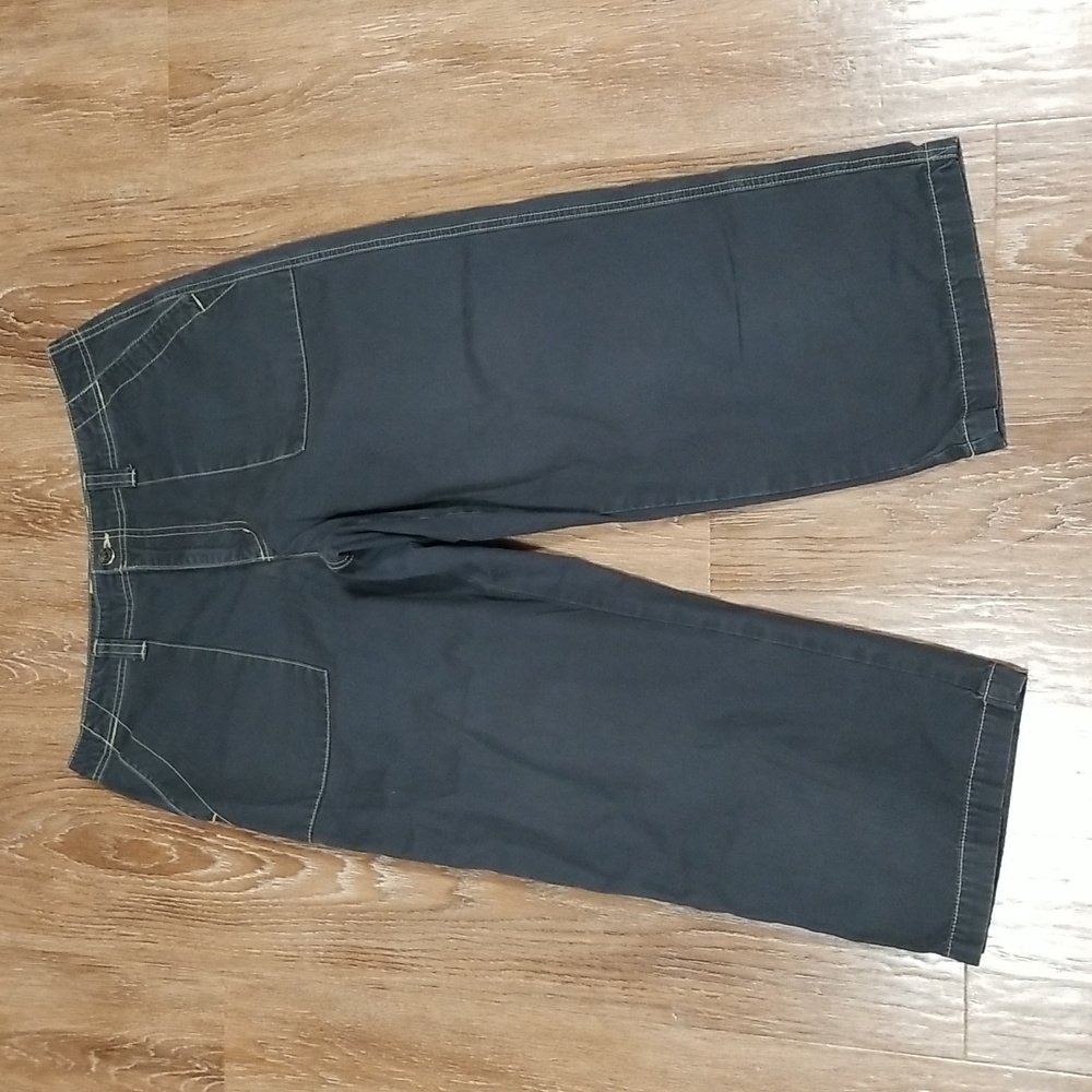 (12) Royal Robbins Casual Retro Vintage Capris Cropped 100% Cotton Mid Rise